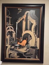Two Limited edition 2' by 3' Dr Seuss Prints with Certificate of Authenticity picture