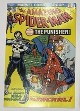 (1974) AMAZING SPIDERMAN #129 1st Appearance THE PUNISHER HIGH GRADE picture