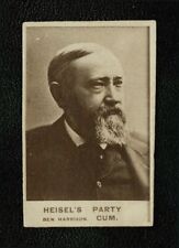 1888 E183 HEISEL'S PARTY GUM BENJAMIN HARRISON LARGE SIZE HIGH GRADE VERY RARE picture