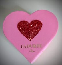 LADUREE Paris HEART + Swarovski Crystals Vtg Collector Trinket Box picture