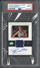 2021 GOODWIN CHAMPIONS 2003-04 EXQUISITE RPA TRIBUTE SABRINA IONESCU 3/5 PSA 8 picture
