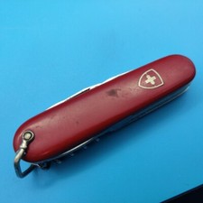 RARE Victorinox SWISS ARMY Knife Vintage Elinox Camper With Bail SAK picture