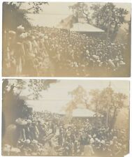 Vintage Photos Muharram Festival India Large Crowd Locals Tourists 1910s-1920s picture