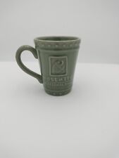 Yosemite National Park mug Handmade Acorn Embossed Olive Green Coffee Tea Cup    picture