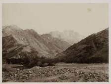 Albumen Print Sinai Mount Serbal 1860s Frank Mason Good Photograph picture