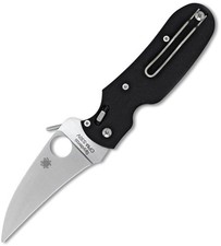 Spyderco PKal Folding Knife SC103GP CPM S30V Stainless Steel Black G10 Handle picture