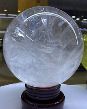 19.5LB A+ Natural Clear Quartz Sphere Quarzt Crystal Ball Reiki heal picture