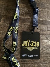 JAY Z JAŸ-Z30 Tottenham Hotspur Stadium September 4 5 Lanyard & Pass picture