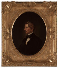 Wonderfully Executed Period Oil Portrait of William H. Seward picture