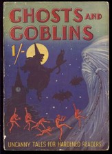 Ghosts and Goblins Pulp #nn (#1) RARE Vintage Horror British Pulp 1938 GD/VG picture