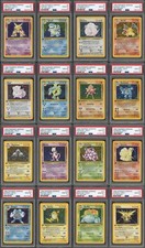 1999 Pokemon GERMAN 1st Edition Base Set COMPLETE PSA 10 Holo Set Charizard picture