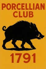 ๐ Porcellian Club 1791 Poster - 24x36โ - Hi-Res๐ Print - 200 GSM Paper๐๏ธ picture