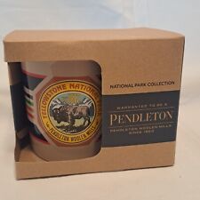 Pendleton Yellowstone National Park mug NEW in box 18 oz. Woolen blanket picture
