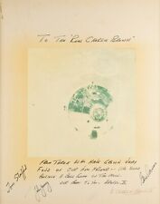 Photograph Signed Inscribed by Apollo 10 Crew to Charles Schulz, Peanuts Creator picture