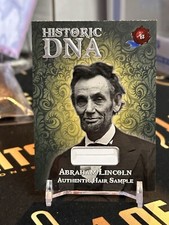 2022 Historic Autographs Historic DNA Abraham Lincoln Authentic Hair Sample /15 picture