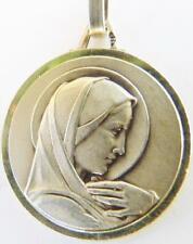 Modernist Sterling Silver Holy Medal Our Lady of the Immaculate Conception picture