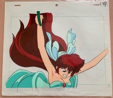 Original Anime Cel Ranma 1/2 Female Ranma Saotome Dress Ver C42 Official Vintage picture
