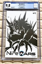 NIFE WARS #1 (2026) 1/1 MOUSSA LEATHER SKETCH EDITION – CGC 9.8 HOLY GRAIL picture