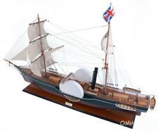 55-inch Large English Historic SHIP MODEL NEMESIS Warship Decor Collectible Gift picture