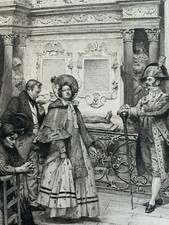 RARE - 20 EAUX FORTE - ALFRED DE RICHEMONT - FLAUBERT - MADAME BOVARY - 1905 picture