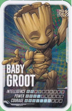 Marvel Trading Cards: Shiny Baby Groot Go On A Mission In The Loblaw Universe picture