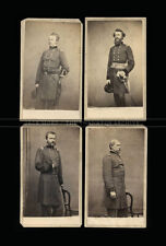 Lot of 4 Civil War Generals All by Mathew Brady / 1860s CDV Photos picture