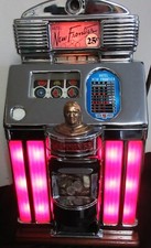 Jennings 25c Red Lite Up Sun Chief Slot Machine, New Frontier Casino picture