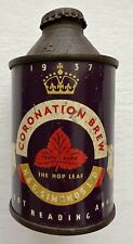 Coronation Brew Simonds LTD 1937 The RAREST CAN IN THE WORLD picture