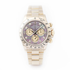 Rolex Daytona | REF. 116528 | Black Mother of Pearl Diamond Dial | Box & Papers picture