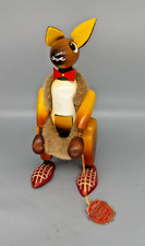 RARE - Christian Steinbach Kangaroo Collectable German Nutcracker SIGNED - S715 picture