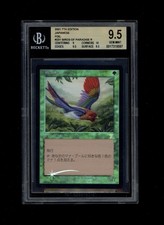 *MTG* BGS 9.5 Foil Birds Of Paradise 7th Edition - Japanese picture