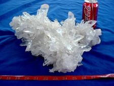 Arkansas Quartz Crystal Cluster Burr - Square Back - Beauitful, Collector Piece picture