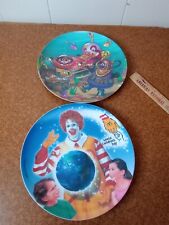 Set of 2 McDonald's World Children's Day and Undersea Ocean Treasure Plates picture