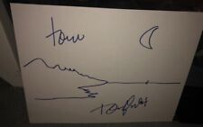 Jamie Lee Curtis Dad Tony Curtis Sketched And Signed Landscape In Person RARE picture