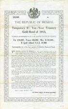 Double White Dove - Republic of Mexico - 20,000 Bond - Mexican Stocks & Bonds picture