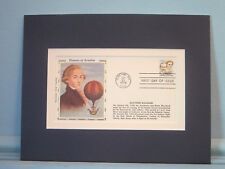 Pioneers of Aviation - Jean-Pierre Blanchard & Wright Brothers  First Day Cover picture
