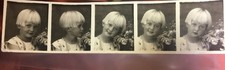 Rare Norma Jeane Mortenson - Hunter Foster LA Studio Photostrip Marilyn Monroe picture