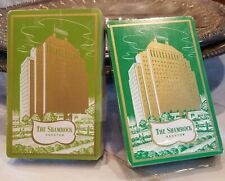 Playing Cards,Original Shamrock Hotel Houston,Tax Stamp, New  picture