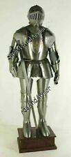 Medieval Knight Suit Of Armor Greek Toledo Crusader Combat Full Body Halloween picture