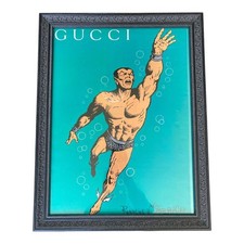 Gucci Home Decor Submariner Poster Signed Vintage Limited Edition VHTF Designer picture