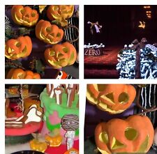 Disneyland Prop The Haunted Mansion Nightmare Before Christmas overlay pumpkins+ picture