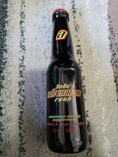 2001 Sobe Adrenaline Rush SEALED AUTHENTIC RARE EXOTIC POP ENERGY DRINK GLASS  picture