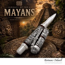 Montegrappa Ancient Mexican Civilizations Silver Limited Edition Rollerball ISCM picture