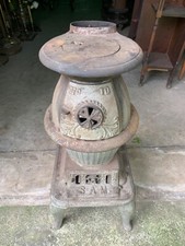 Antique SAM No 10 Pot Belly Stove/All origional/Pickup only picture