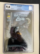 9.8 CGC BATMAN LOBO ELSEWORLDS # 5 FOREIGN GERMAN EURO VARIANT DEADLY SERIOUS picture