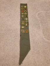 SASH - MERIT BADGE - LOT 07 - Stalking Nut Culture Boy Scouts BSA picture