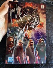 *SIGNED* Universal Rock & Roll Biographies Slayer 2015 Anaheim Wondercon Steel picture