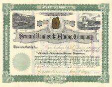 Seward Peninsula Mining Co. - 1905 dated Alaska and South Dakota Gold Mining Sto picture