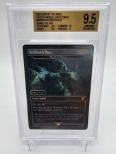 BGS 9.5 MTG Lord of the Rings Redhorn Pass Mouth of Ronom Serial 042/100 M0400 picture