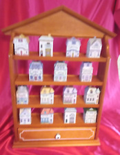LENOX SPICE VILLAGE WITH RACK 1989 15 JARS  picture